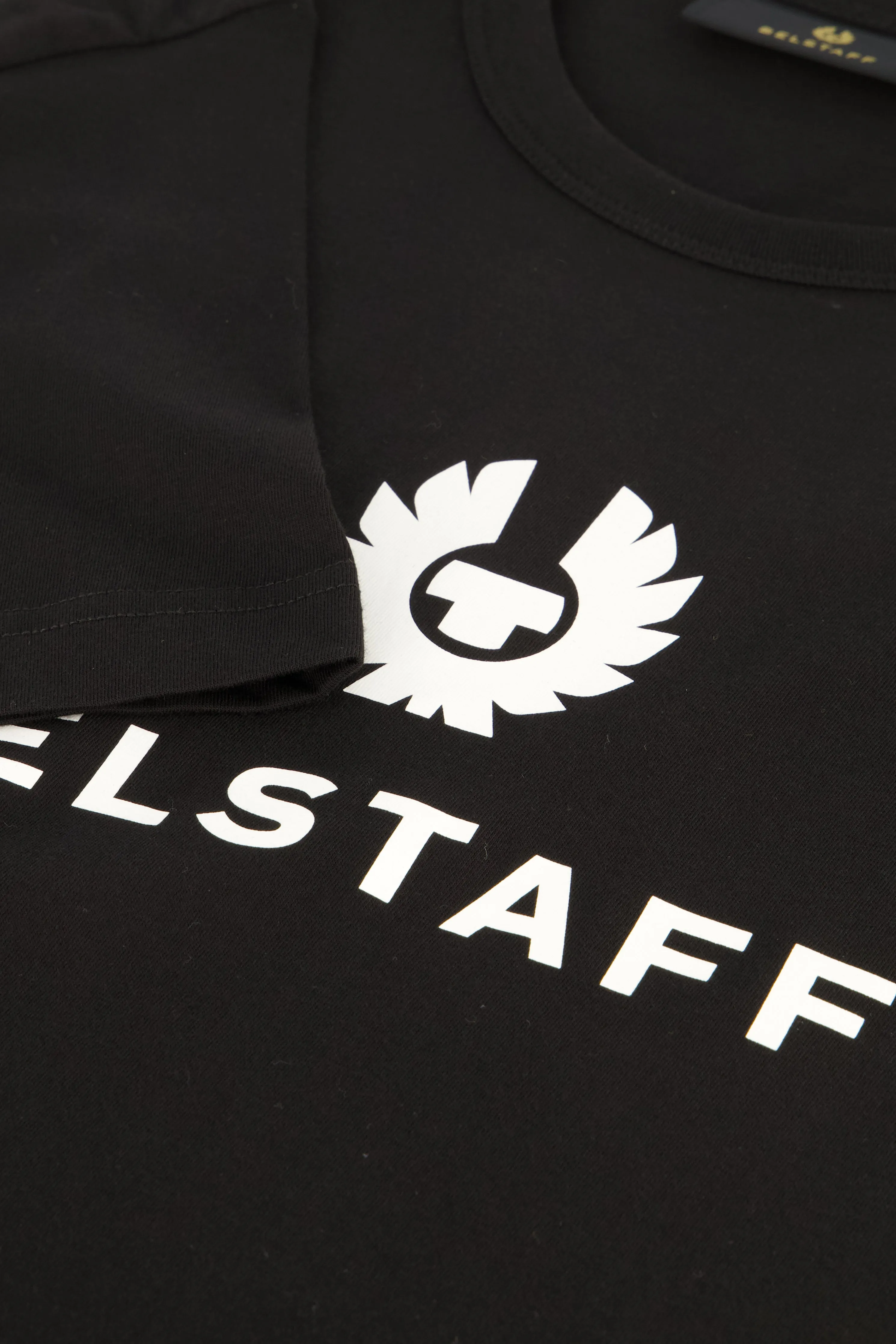 Men's Belstaff Signature Black T Shirt