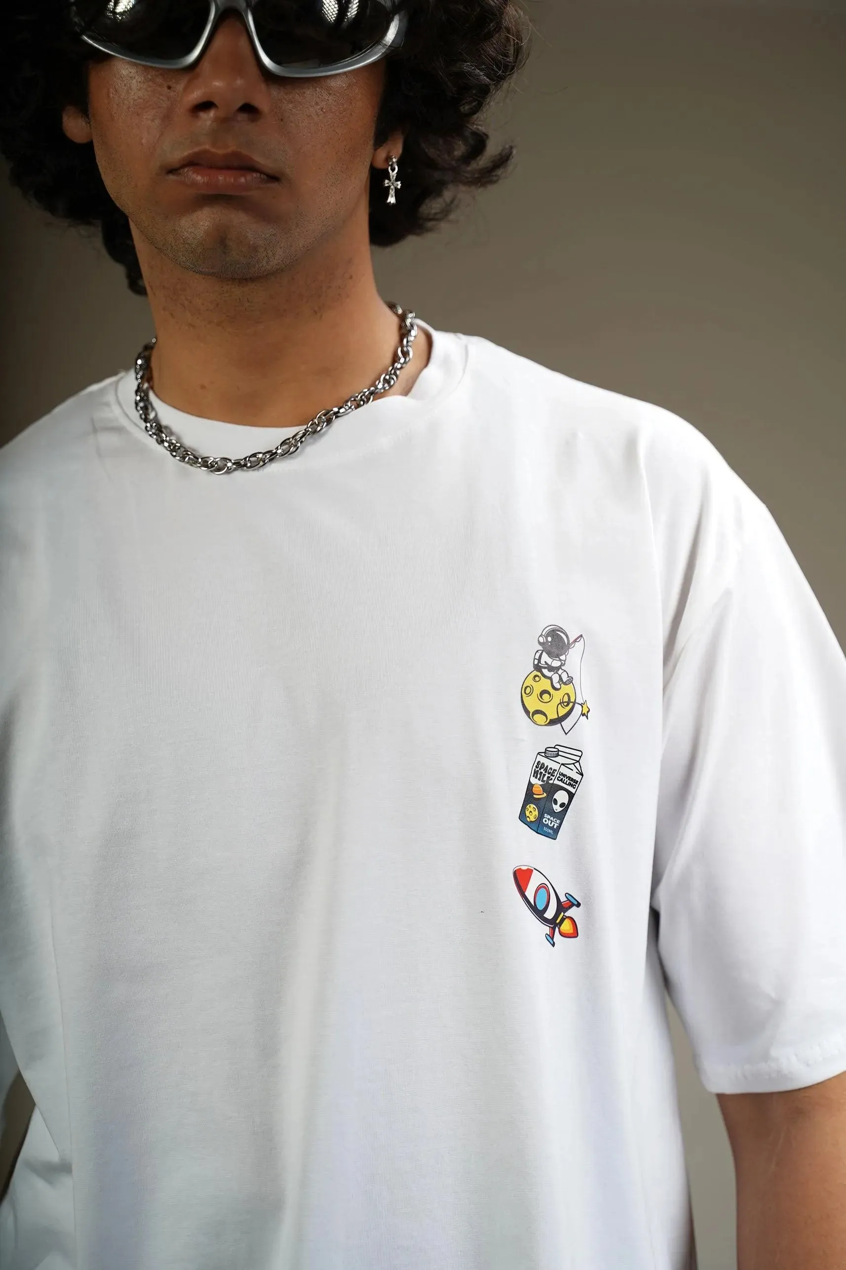 SPACE MILK Oversized T-Shirt